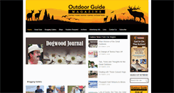 Desktop Screenshot of outdoorguidemagazine.com
